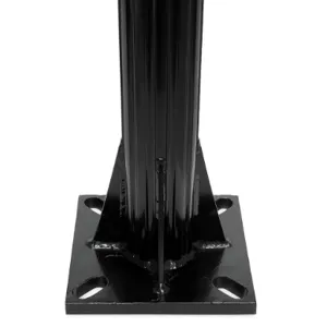 TAPCO 203-09712 Sign Post Round 12 Feet Aluminium Black | AF8DVN 25AY04