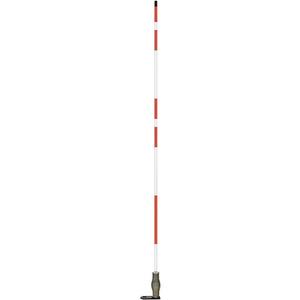TAPCO 2673-00001 Hydrantenmarkierung 5 Fuß Fiberglas Weiß/Rot | AJ2GTN 49U984