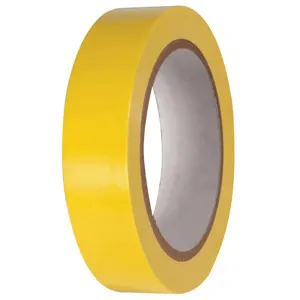 TAPECASE TC414 Marking Tape Roll 1 inch W 216 feet Length Yellow | AA6XYU 15D715