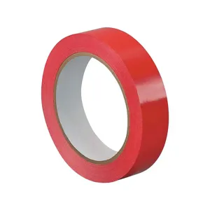 TAPECASE TC414 Bag Sealing Tape UPVC Red 3/8In x 72 Yard | AA6XZP 15D734