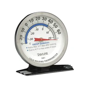 TAYLOR 5981N Food Service Thermometer Food Safety -20 To 80 F | AD2FTZ 3NZR5