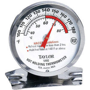 TAYLOR 6DKE1 Food Service Thermometer Oven 100 To 180 F | AE8KFM