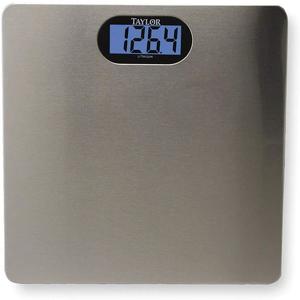 TAYLOR 74074102 Digitl Bath Scale Stainless Steel Platform 400 Lb. Capacity | AD2FTX 3NZP8