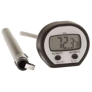 TAYLOR 9841 Digital Pocket Thermometer Lcd 4-3/4in L | AE8KFL 6DKE0