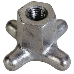 TE-CO 43313 Hand Knob Aluminium Base 2 Inch | AH3THU 33MP98