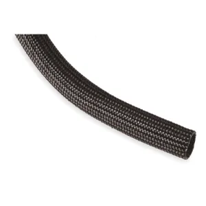 TECHFLEX FGN1.00BK25 Sleeving 1 Inch 1200 F Fiberglass 25 Feet | AC3CNE 2RLU6