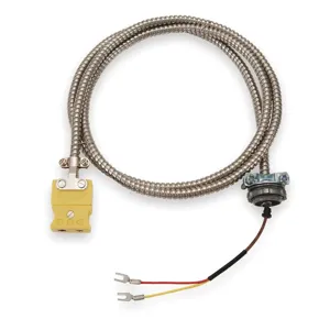 TEMPCO ECA00077 Thermocouple External Wire K 20 Awg Stranded 10 Feet | AC9ECL 3FXT5