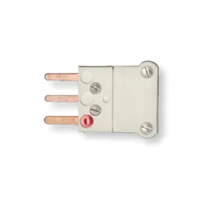 TEMPCO TCA-101-154 Thermocouple Plug Cu Mini 3 Pin Qd White | AC9EBK 3FXN7