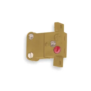 TEMPCO TCA-102-144 Panel Jack K Miniature 2 Pin Yellow | AC9ECB 3FXR5