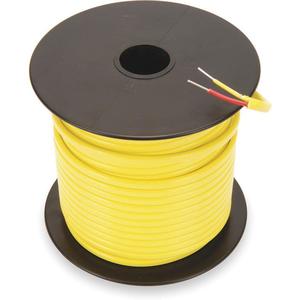 TEMPCO TCWR-1021 Thermocouple External Wire Kx 24 Awg Solid 100 Feet | AC8HXN 3AGF9