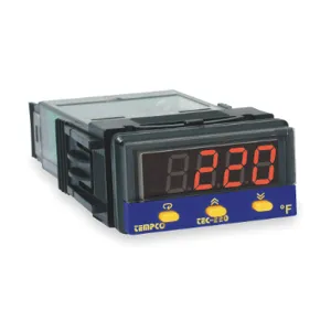 TEMPCO TEC03002 Temperature Controller Programmable 90-250v Relay 2a | AC9EAH 3FXJ9