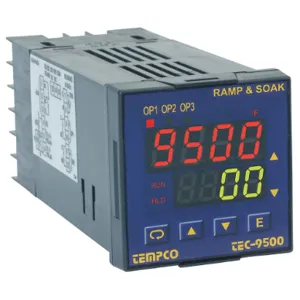 TEMPCO TEC18001 Temperature Controller 90-250vac 1/16din (1)2aoutput | AE3TWB 5FYK6