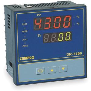 TEMPCO TEC55011 Temperaturregler, programmierbar, 90–264 V, Relais 2 A | AC8HWD 3AGA1