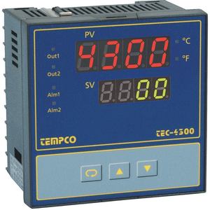 TEMPCO TEC55016 Temperaturregler 90-264 VAC 1/4 DIN 2 Ausgänge 1 Alarm | AE3TVZ 5FYK4
