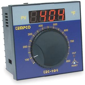 TEMPCO TEC57401 Temperature Controller Analog J 90-264v | AC9EAF 3FXJ7