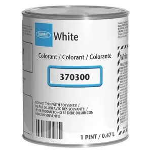 TENNANT 370300 Colorant 1 Pint White | AH2MED 29UR56