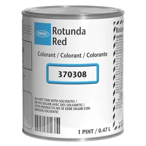 TENNANT 370308 Colorant 1 Pint Rotunda Red | AH2MEE 29UR57