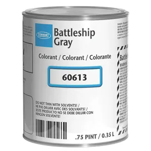 TENNANT 60613 Colorant 1 Pint Battleship Gray | AH2MDW 29UR49