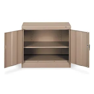 TENNSCO 1430 SAND Desk Height Storage Cabinet Standard | AD2XLL 3W294