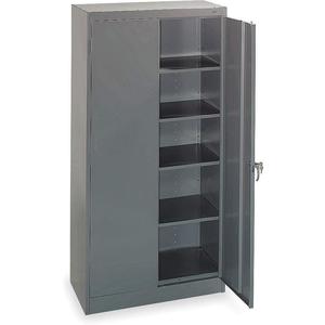 TENNSCO 1470 GRAY Storage Cabinet 24 Gauge 72 Inch H 36 Inch Width | AB3YHT 1W944