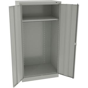 TENNSCO 1481LG Wardrobe Storage Cabinet Light Gray 200 lbs 24 inch Depth | AH9BDV 39FP81