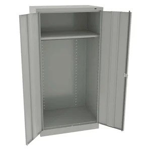 TENNSCO 1481LG Wardrobe Storage Cabinet Light Gray 200 lbs 24 inch Depth | AH9BDV 39FP81