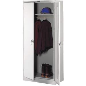 TENNSCO 7818WLGY Wardrobe Storage Cabinet Welded 22 Ga. | AC9NAU 3HNJ5