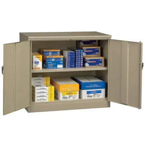 TENNSCO 2442SU-SD Counter Height Storage Cabinet Assembled | AE4GFF 5KCC5