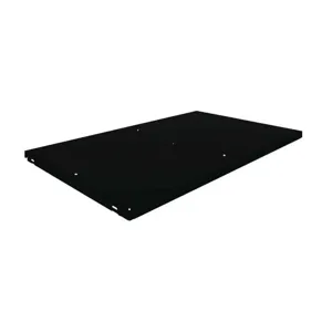 TENNSCO 306 BLACK Shelf 48 Inch x 18 Inch x 1-5/16 Inch Black | AF4RGK 9GFD0