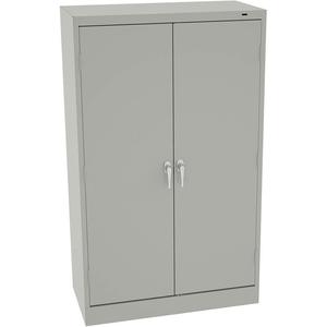 TENNSCO 6018DHLG Storage Cabinet Light Gray 36 Inch Width x 18 Inch Depth x 60 Inch Height | AH9BER 39FR02