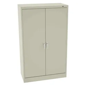 TENNSCO 6018DHPY Storage Cabinet Champagne Putty 36 Inch Width x 18 Inch Depth x60 Inch Height | AH9BCA 39FP40