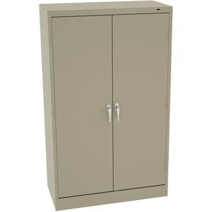 TENNSCO 6018DHSD Storage Cabinet Sand 36 Inch Width x 18 Inch Depth x 60 Inch Height | AH9BCB 39FP41