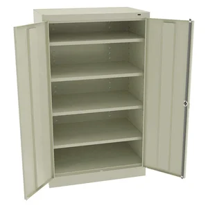 TENNSCO 6024PY Storage Cabinet Champagne/Putty Single Handle | AH9BCL 39FP50