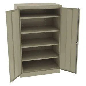 TENNSCO 6024SD Storage Cabinet Sand 60 Inch Height Single Handle | AH9BCM 39FP51