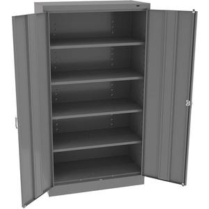 TENNSCO 6618DHMG Storage Cabinet Medium Gray 36 Inch Width x 18 Inch Depth x 66 Inch Height | AH9BCW 39FP59