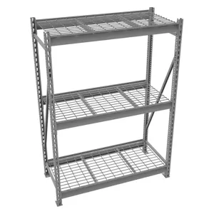 TENNSCO 6940 Storage Rack Starter Unit 48x24x72, Galvanized Wire | AF3DUR 7B469