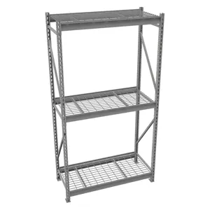 TENNSCO 6940 Storage Rack Starter Unit 48x24x96, Galvanized Wire | AF3DVE 7B481