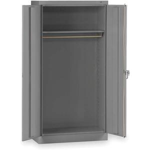 TENNSCO 7114MGY Wardrobe Storage Cabinet Medium Gray | AC3GLM 2TEP2