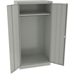 TENNSCO 7124LG Wardrobe Storage Cabinet Light Gray 150 lbs 24 inch Depth | AH9BFK 39FR19