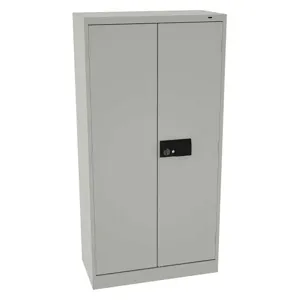 TENNSCO 7214ELLG Storage Cabinet Light Gray 18 Inch Depth x 72 Inch Height 5 Shelves | AH9BFQ 39FR24