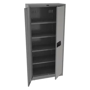 TENNSCO 7818ELMG Storage Cabinet Medium Gray 36 Inch Width 4 Shelves | AH9BJF 39FR84