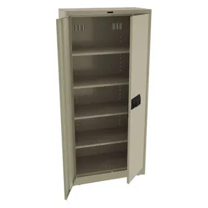 TENNSCO 7818ELSD Storage Cabinet Sand 36 Inch Width x 18 Inch Depth 4 Shelves | AH9BJH 39FR86