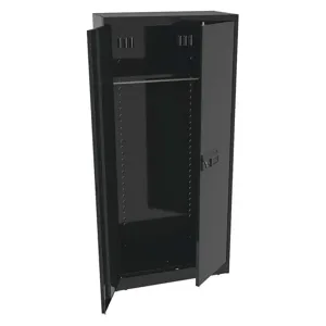 TENNSCO 7818WELBK Storage Cabinet Black 36 Inch Width x 1 Shelf | AH9BJJ 39FR87