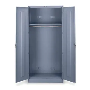 TENNSCO 7818WMGY Wardrobe Storage Cabinet Medium Gray | AB3MEY 1UBU1