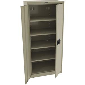 TENNSCO 7824ELSD Storage Cabinet Sand 36 Inch Width x 24 Inch Depth x 78 Inch Height | AH9BJU 39FR96