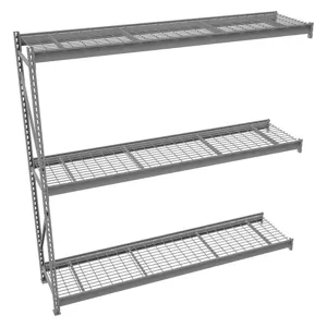 TENNSCO 6940 Storage Rack Add-On Unit 96 x 24 x 96, Galvanized Wire | AF3DQR 7B177