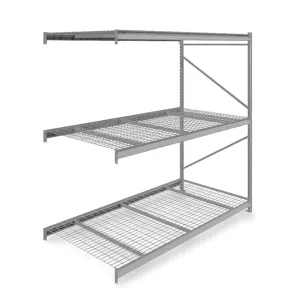 TENNSCO 6940 Storage Rack Add-On Unit 96 x 48 x 96, Galvanized Wire | AF3DQU 7B180