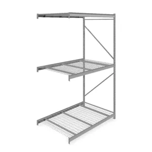 TENNSCO 6940 Storage Rack Add-On Unit 72x48x120, Galvanized Wire | AF3DRD 7B215