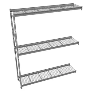 TENNSCO 6940 Storage Rack Add-On Unit 96x24x120, Galvanized Wire | AF3DRE 7B217