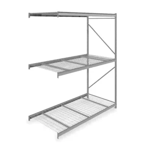 TENNSCO 6940 Storage Rack Add-On Unit 96x48x120, Galvanized Wire | AF3DRG 7B222